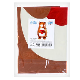 Воздушные шары фольгированные 31" «Мишка с сердцем»