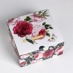 Коробка?пенал, упаковка подарочная, Present, 15?15?7 см