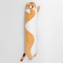 Мягкая игрушка Котик, 110 см, цвет рыжий - Simaland фото 4