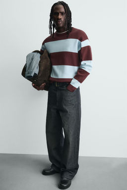 JERSEY ESTRUCTURA SOFT / Rayas - Zara фото 6