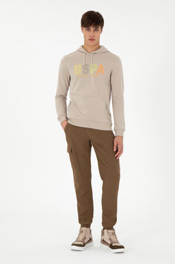 Мужские брюки цвета хаки из плотной ткани Неожиданная скидка в корзине - U.s. polo assn фото 3