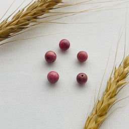 Бусины для украшений из Родонита (5 шт)