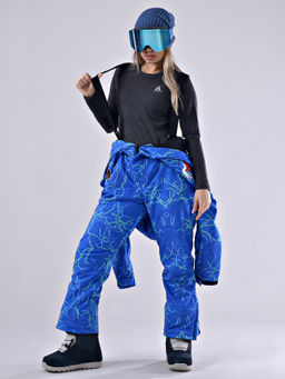 Женский зимний сноубордический комбинезон Alpha Endless 222/220518-2_012 Голубой  фото 25