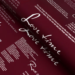 Цена за 20 шт. Пленка матовая для цветов Новости Love, бургунди/вишня, 60 х 60 см - UPAK LAND фото 11