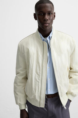 QUILTED BOMBER JACKET - Zara фото 5