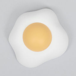 Игрушка для кошек с кошачьей мятой Яишница, 6 см - Пижон фото 2