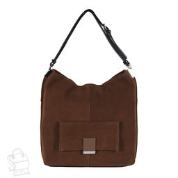 Сумка женская кожаная 99505AA brown Velina Fabbiano-Safenta