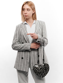 LACCOMA сумка НИ836-лепард натуральная кожа хлопок фото 2