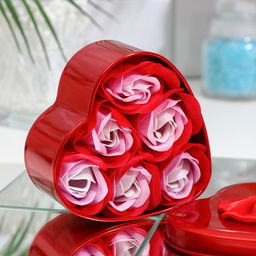 Мыльные розочки, трёхцветные, набор 6 шт. - Simaland фото 3