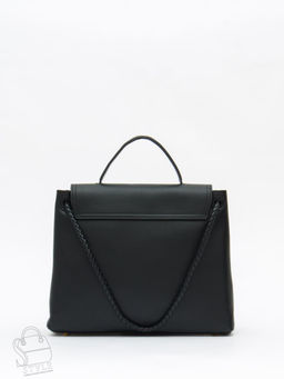 Сумка женская кожаная 6046PE black Polina&Eiterou /50