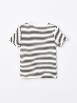 Bisiklet Yaka K?z ?ocuk Ti??rt ve ?ort Etek - Waikiki фото 3