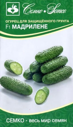 Огурец Мадрилене F1 5шт. (Семко)
