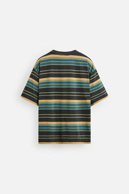 STRIPED JACQUARD T-SHIRT - Zara фото 8