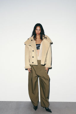 REVERSIBLE DOUBLE-FACED JACKET