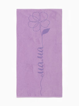 Полотенце махровое Этель. Мама, 70?130 см, 100% хлопок, 420 г/м?