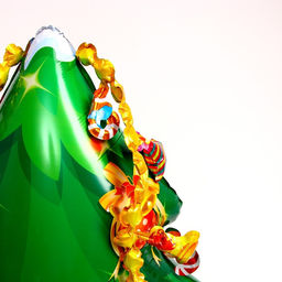 Воздушный шар фольгированный 48" «Большая ёлка»