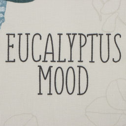 Набор полотенец Доляна Эвкалипт 45х60см - 3 шт, рогожка 158 г/м2, 50% хл, 50% пэ  фото 5