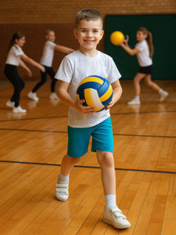 Шорты детские бирюза 462 (104)