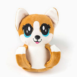 Мягкая игрушка Обнимашка-Корги, браслет - POMPOSHKI фото 2