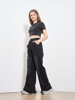 Джинсы-палаццо для девочек - СИНЯЯ МОДА фото 4