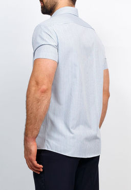 Сорочка мужская короткий рукав GREG 221/109/939/Z/1  фото 6