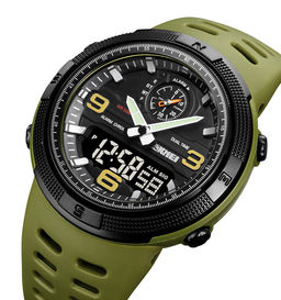 Часы наручные Skmei мужские электронные спортивные 1655green-black