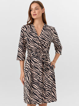 Пеньюар женский с анималистическим принтом - Mark formelle фото 3