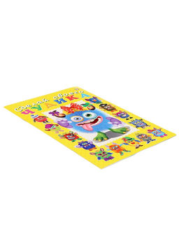 Цена за 3 шт. Книга с наклейками, сделай своего чудика «Ку-Ку-Ша»