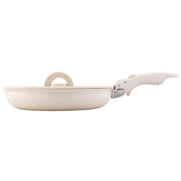 Набор посуды для приготовления со съемной ручкой smart ceramic, 7 предметов, цвета топленого молокатермо