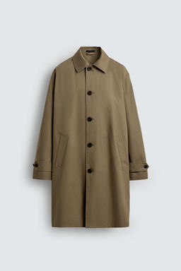 GABARDINA REGULAR FIT WATER REPELLENT / Beige - Zara фото 7