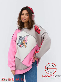 Женская толстовка с мехом - Bruno фото 9