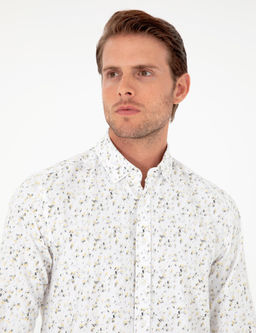 Gri Slim Fit Uzun Kollu G_mlek - Pierre cardin фото 2
