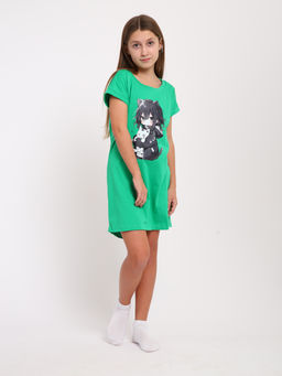 Туника "Малышка" зеленый