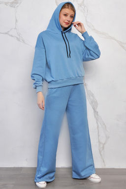 Арт. 2517 Костюм с брюками женский 42-48 (4 шт) Цвет:морозное утро - Калинка фото 10