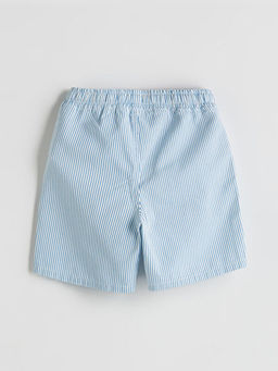 Beli Lastikli ?izgili Erkek ?ocuk ?ort