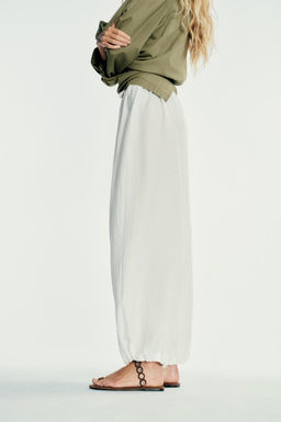 FLOWING BALLOON TROUSERS - Zara фото 4