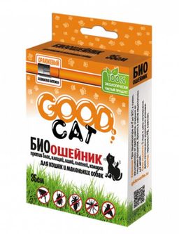 Ош. Good Cat БИО д/КОШ. от блох и клещей, чёрн./6 GCB-02