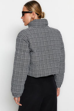 TRENDYOLMILLA Siyah Tuvit Crop Sisme Mont TWOAW24MO00028  фото 5