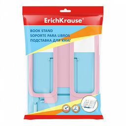Цена за 1 шт. Подставка для книг пластиковая ErichKrause Base, Pastel, розовый  фото 10