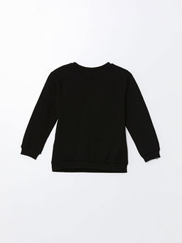 Bisiklet Yaka Uzun Kollu Erkek Bebek Sweatshirt - Waikiki фото 3
