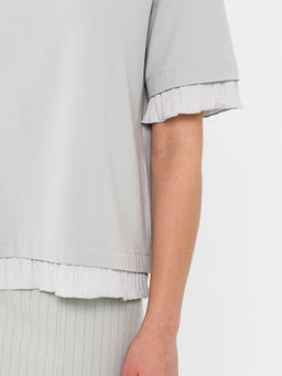 Футболка с эффектом многослойности