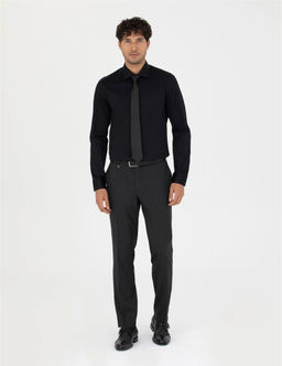 Antrasit Slim Fit Kuma_ Pantolon