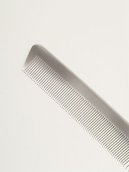 Расчёска комбинированная, металлическая, 21.5×3 см
