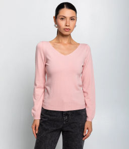 Джемпер #КТ978 (1), пудровый