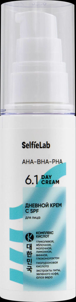 SelfieLab AHA-BHA-PHA Дневной крем с SPF для лица,50г