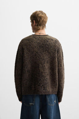 PIXELATED JACQUARD SWEATER - Zara фото 3