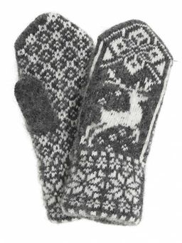 Варежки женские "Олень" ПП 3202-1