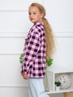 РБ013 Рубашка Мейн (розовый) - Милаша фото 3