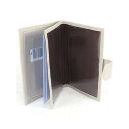 Обложка для авто+паспорт-Croco-ВП-1031 (с хляст, 5 внут карм) натуральная кожа серый флотер (265) 265404  фото 3