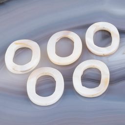 Бусины для украшений из Перламутра (5 шт)